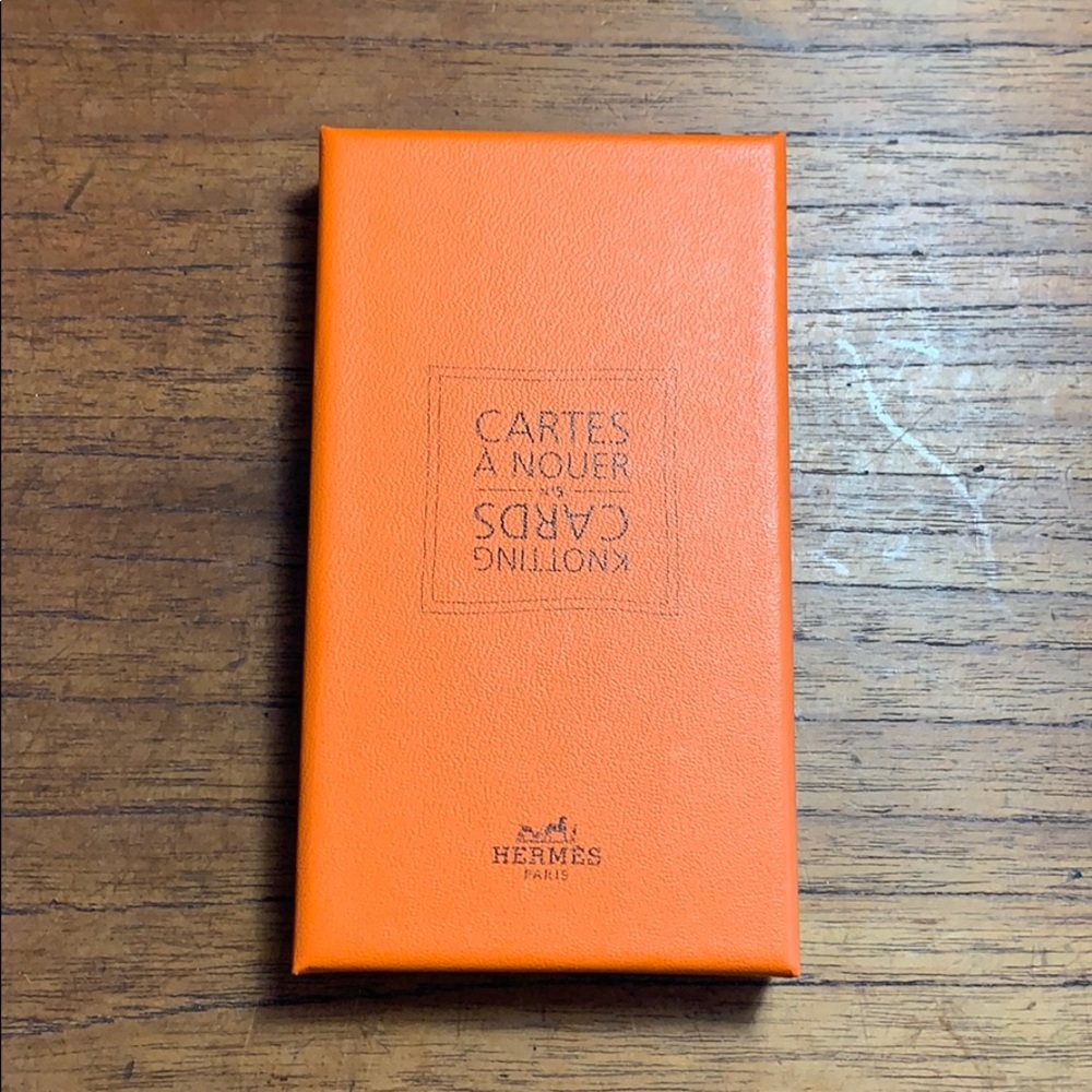 Hermès Knotting Cards